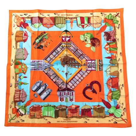 hermes cotton scarf|Hermes neckerchief.